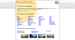 Desktop Screenshot of index-du-tourisme.com